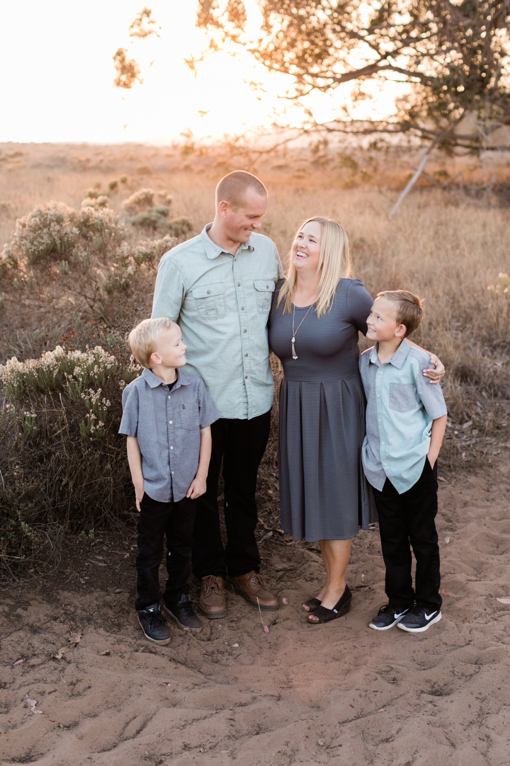 Family Portrait session in Los Osos, California by Tayler Enerle