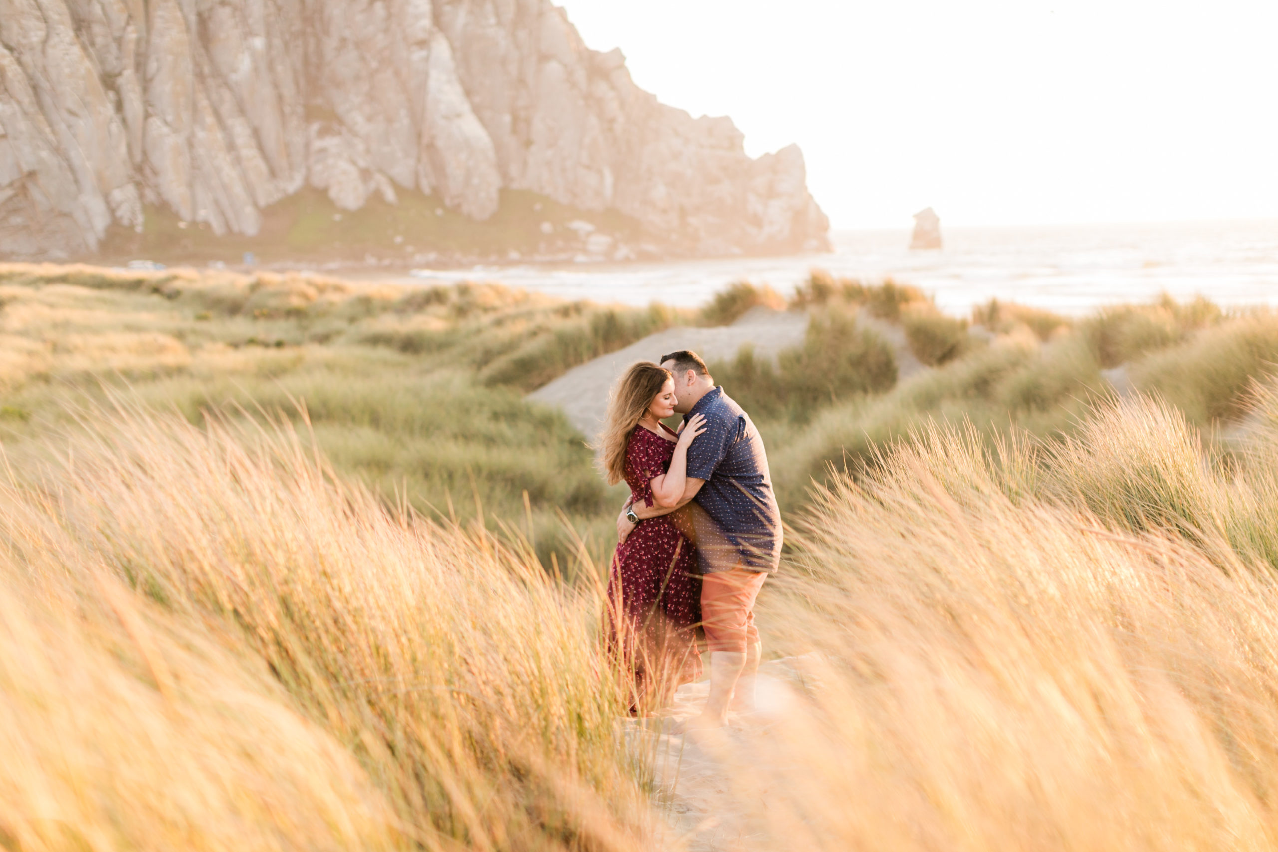 morro bay, california engagement session at sunset by Tayler Enerle