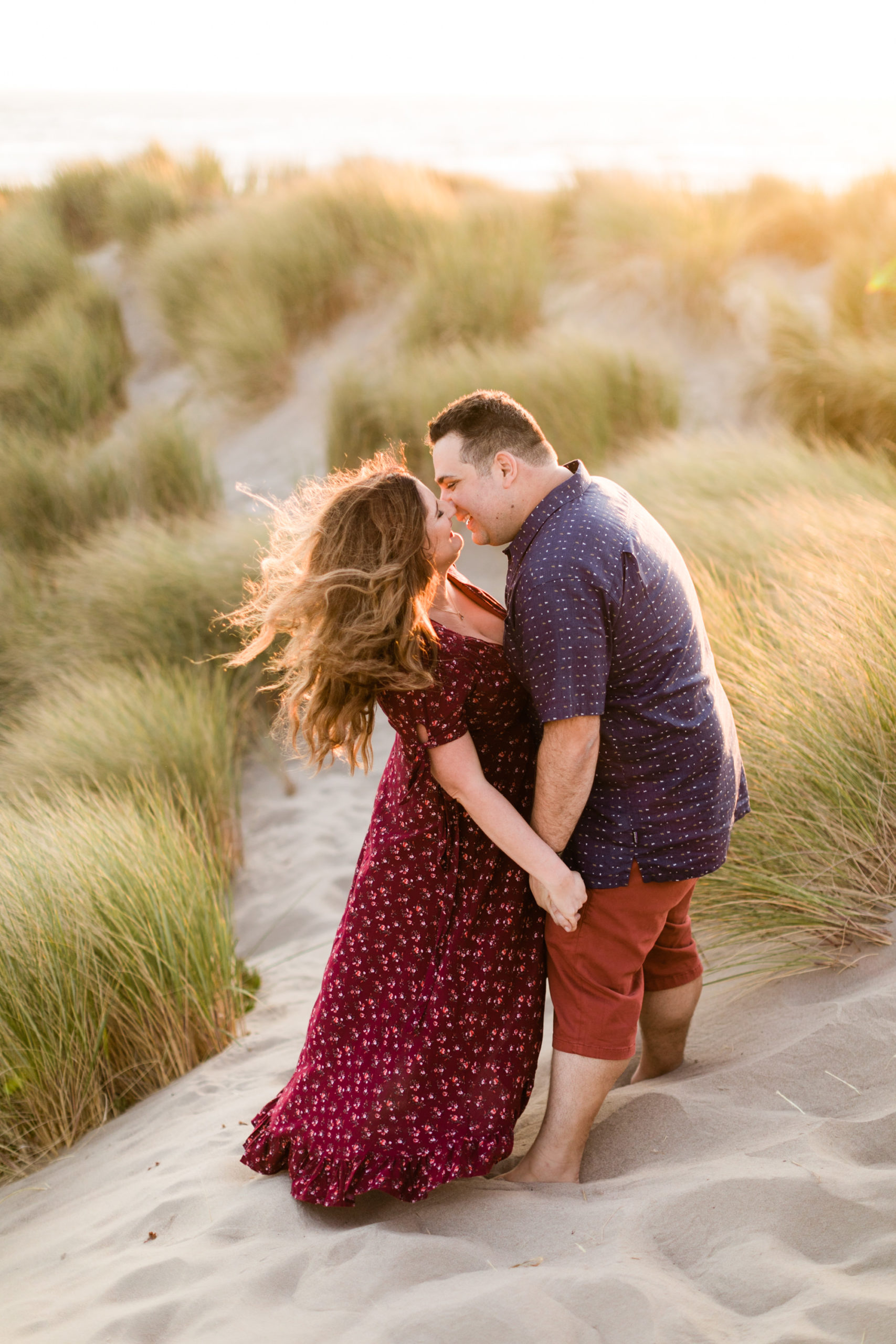 morro bay, california engagement session at sunset by Tayler Enerle