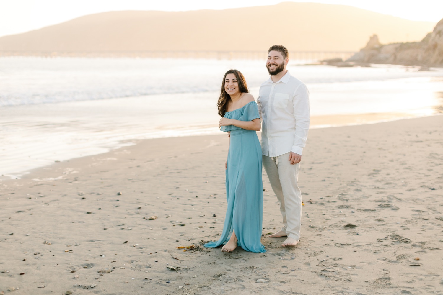 Avila beach engagement session by tayler Enerle photography