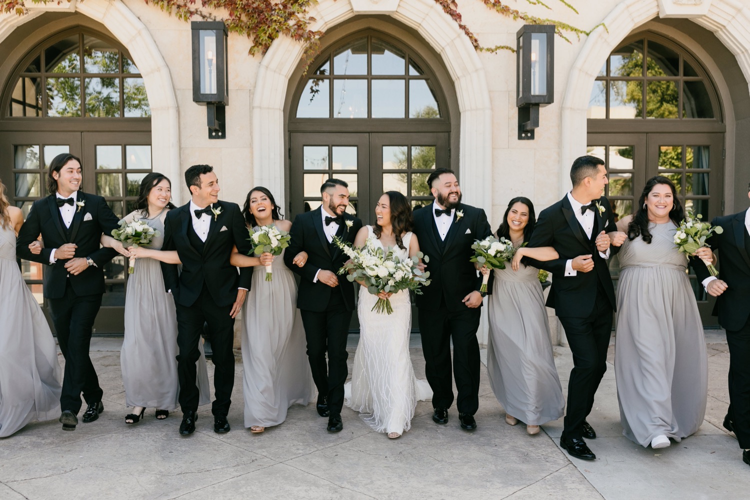 Tooth and nail wedding party portraits by tayler enerle 