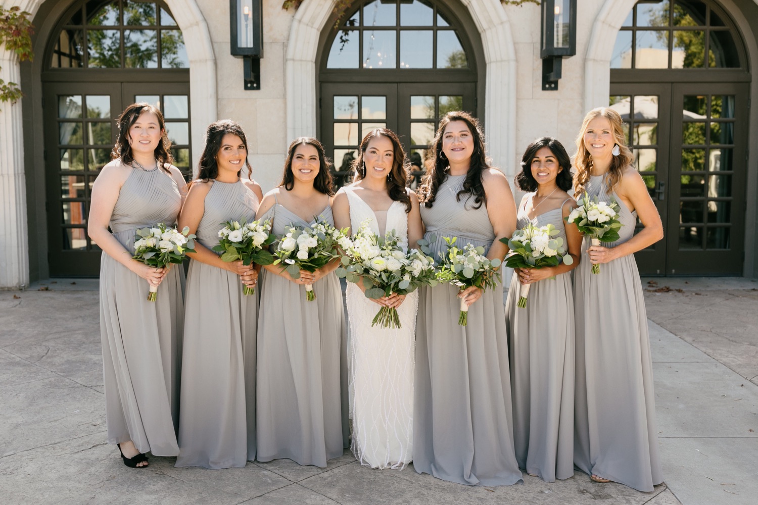Bridesmaids portraits by tayler enerle photography at Tooth and nail winery in Paso robles, california